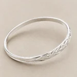 Silver Designer Bangle