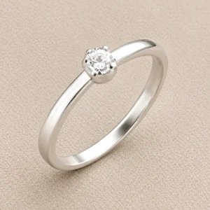 Silver Studded Ring